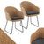 Chaise en rotin et osier Cody