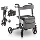 Déambulateur en aluminium Vital avec siège