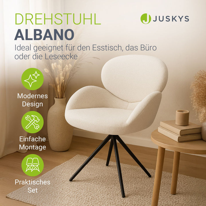 Chaise pivotante Albano
