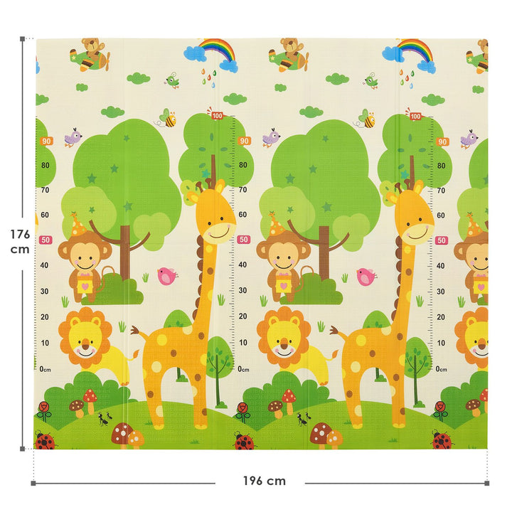 Kinder Spielmatte 180 x 200 cm - diverse Designs