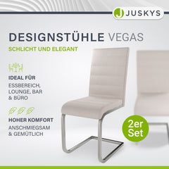 Chaise cantilever Vegas avec cordon