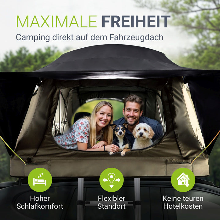 Dachzelt Lago für 2-3 Personen