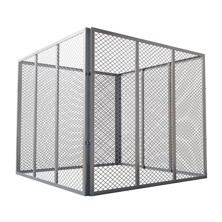 Composteur métallique pour déchets de jardin