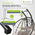 Fauteuil suspendu double en polyrotin Aria