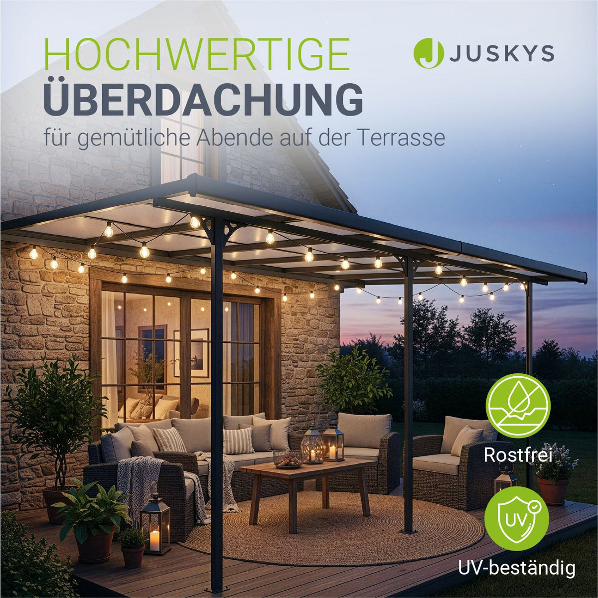 Terrassenüberdachung Borneo