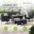 Rattan Sitzgruppe Turin