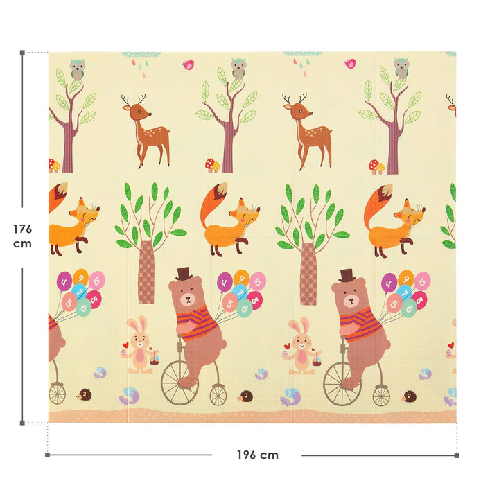 Kinder Spielmatte 180 x 200 cm - diverse Designs