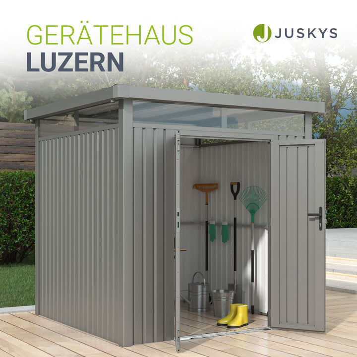 Metall Gerätehaus Luzern Pro