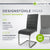 Chaise cantilever Vegas avec cordon