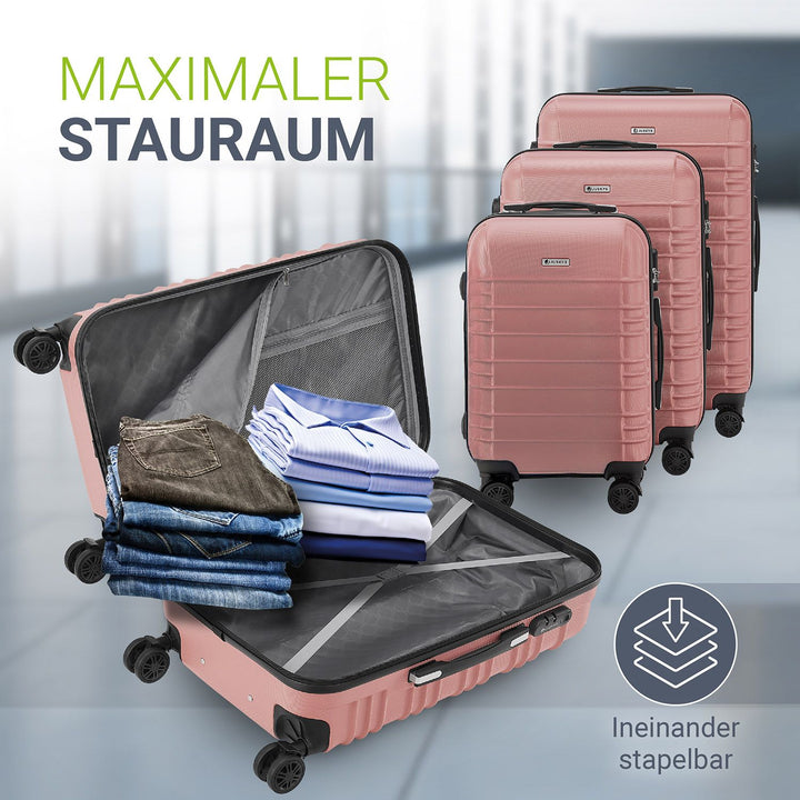 Ensemble de valises rigides Rome