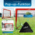 Pop-Up Fußballtor 2er Set Goal Master