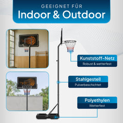 Basketballkorb Outdoor mit Ständer