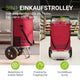 Chariot de courses 3 en 1 - Capacité 56 L