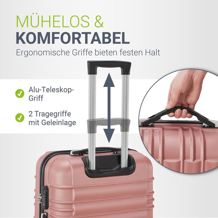 Ensemble de valises rigides Rome