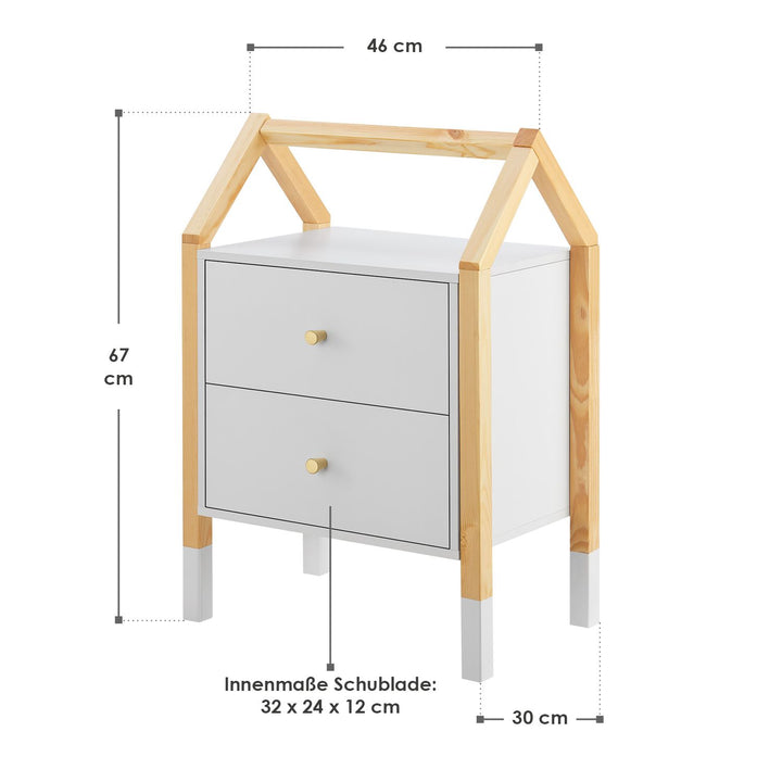 Table de chevet pour enfant Enny