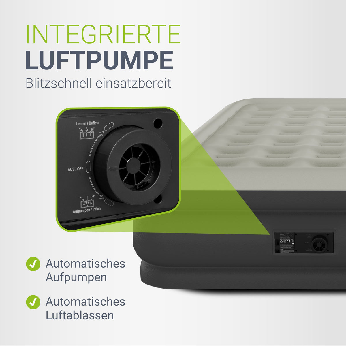 Selbstaufblasende Luftmatratze Sapri