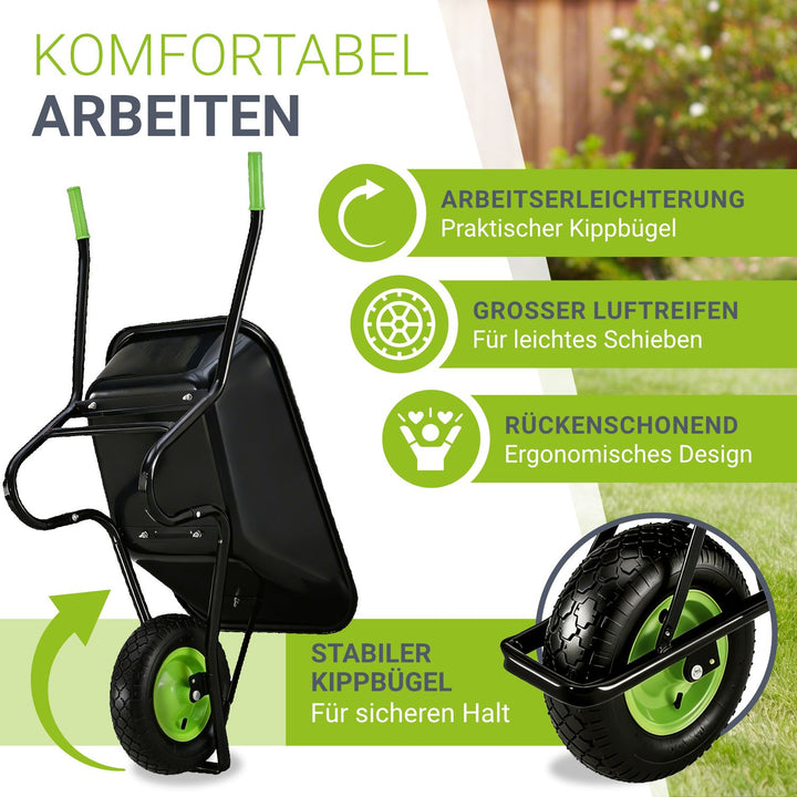 Brouette de jardin 100 L