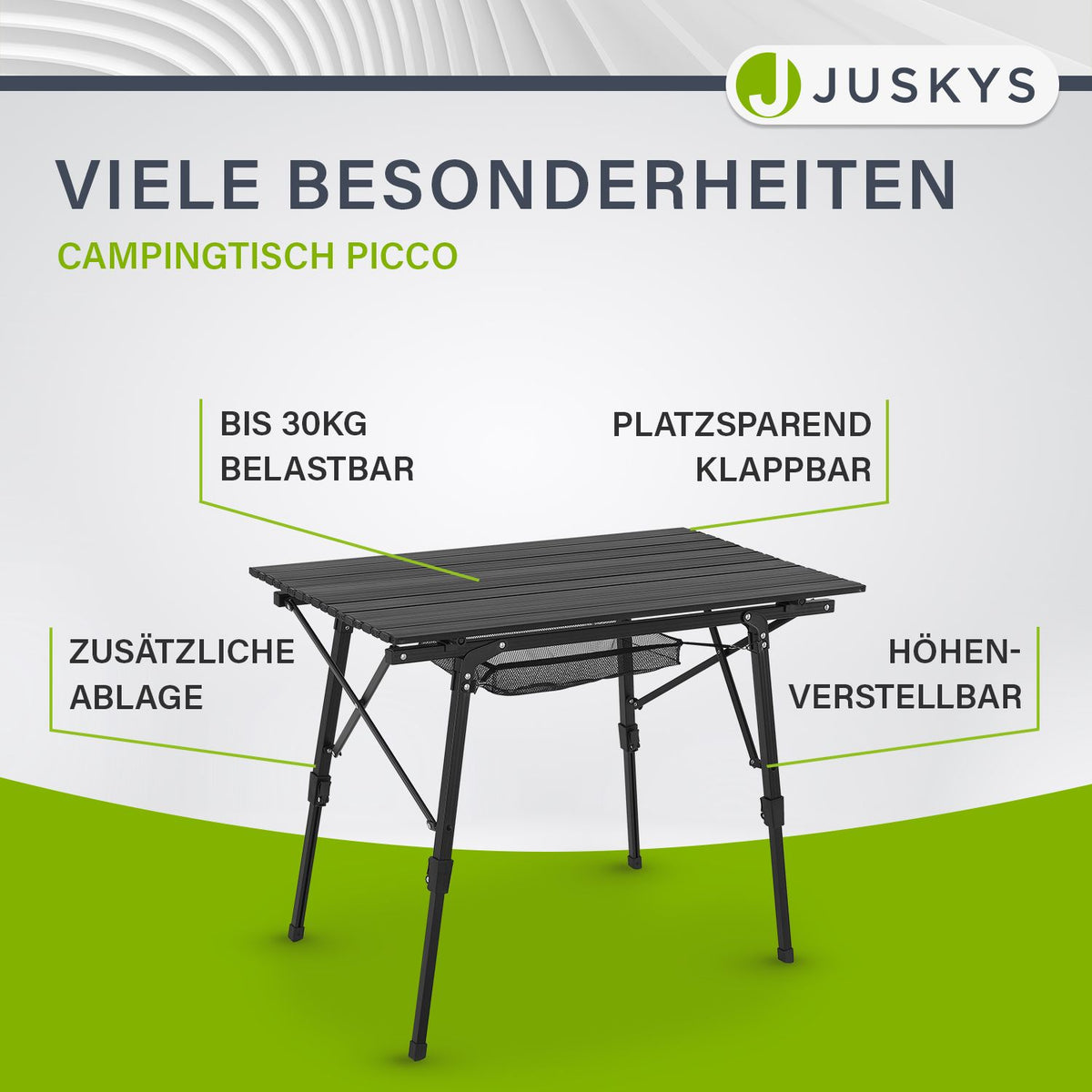 Campingtisch Picco faltbar