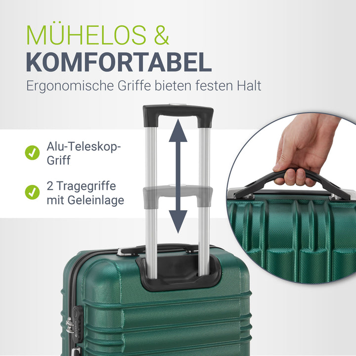Ensemble de valises rigides Rome