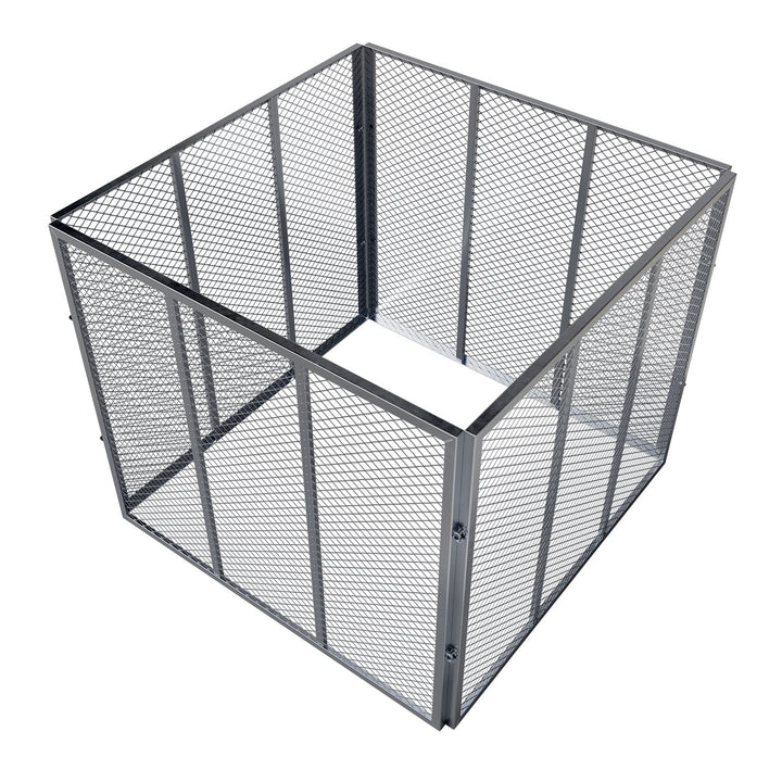 Composteur métallique pour déchets de jardin