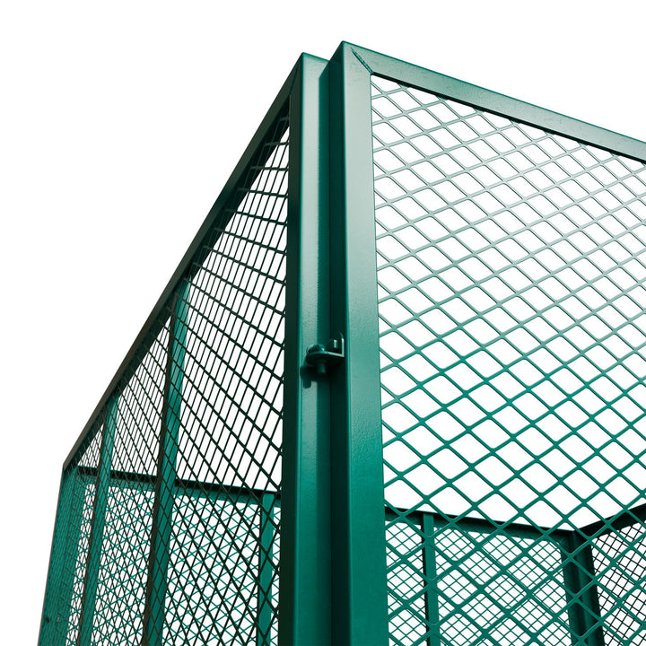 Composteur métallique pour déchets de jardin