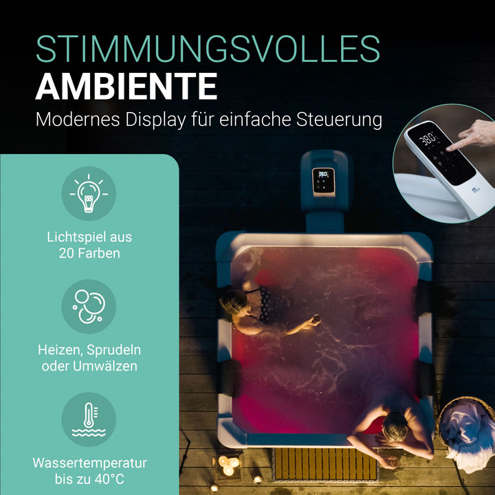 Bain à remous Oslo avec éclairage LED