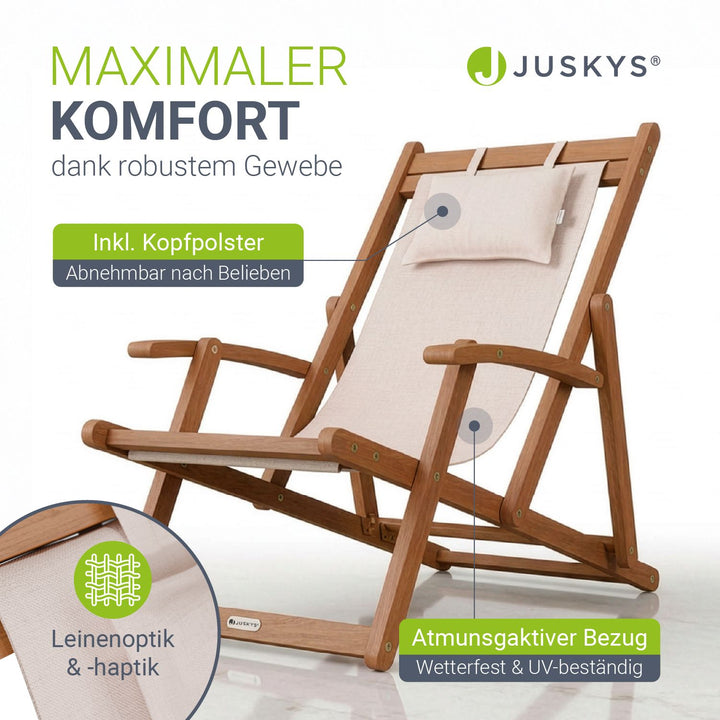 Chaise longue pliante Tavira