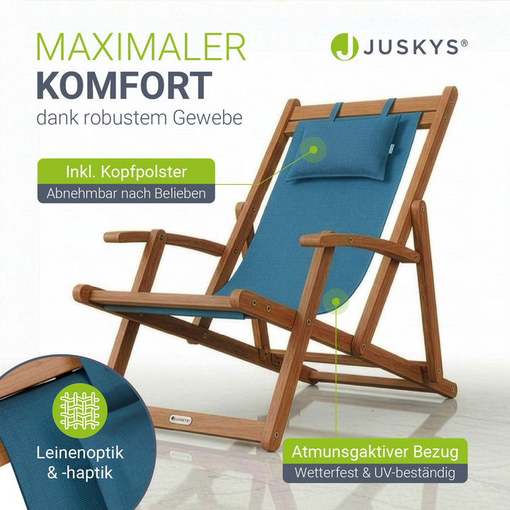 Chaise longue pliante Tavira