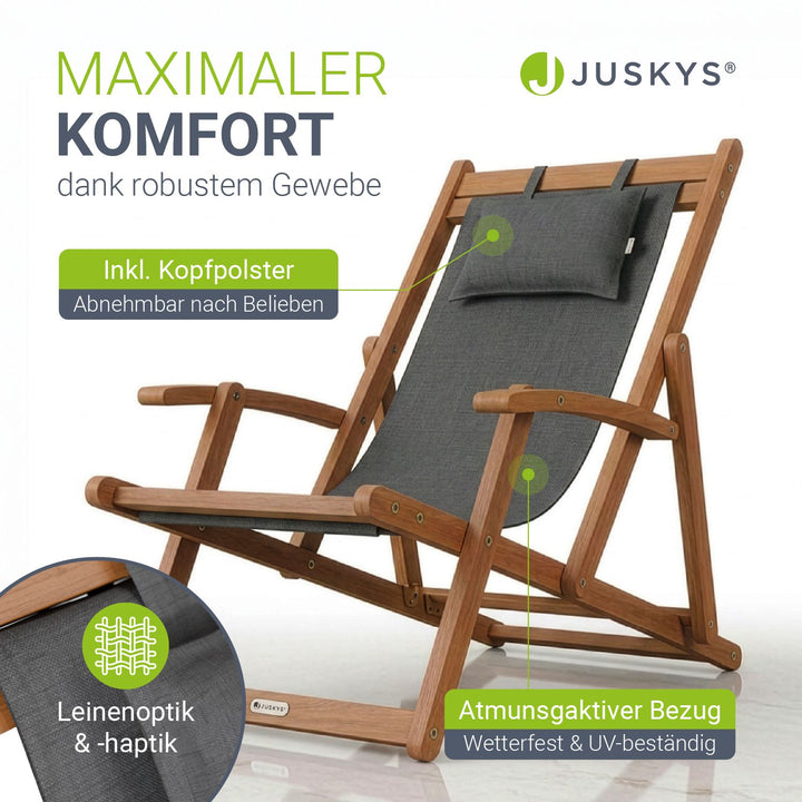 Chaise longue pliante Tavira