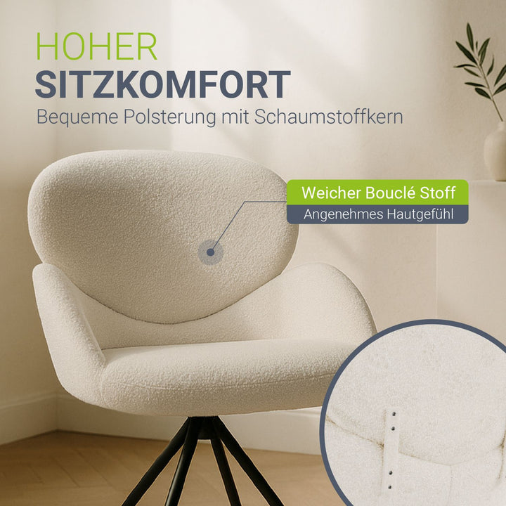 Chaise pivotante Albano