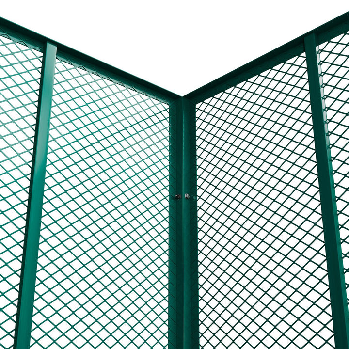 Composteur métallique pour déchets de jardin