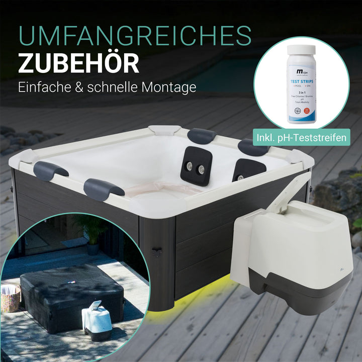 Bain à remous Oslo avec éclairage LED