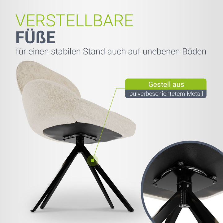 Chaise pivotante Albano