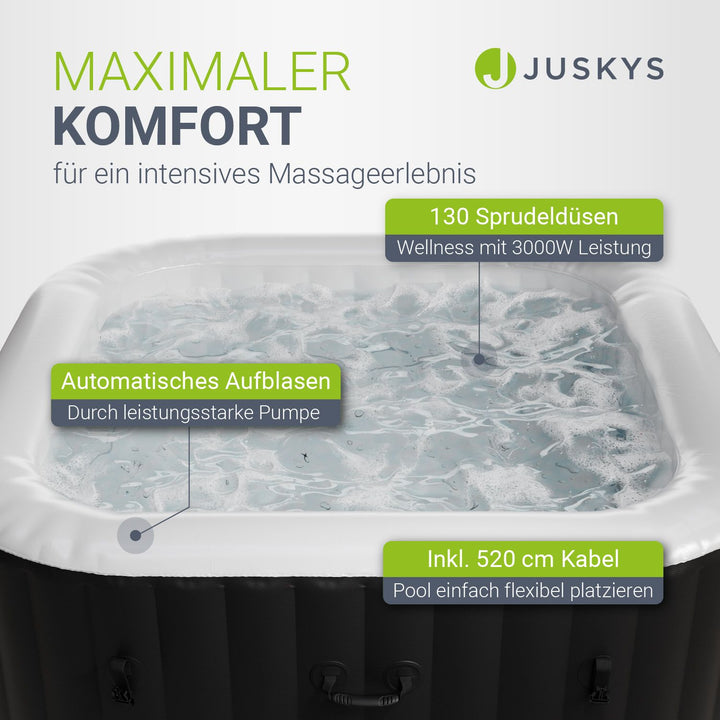 Bain à remous extérieur pour 4 à 6 personnes