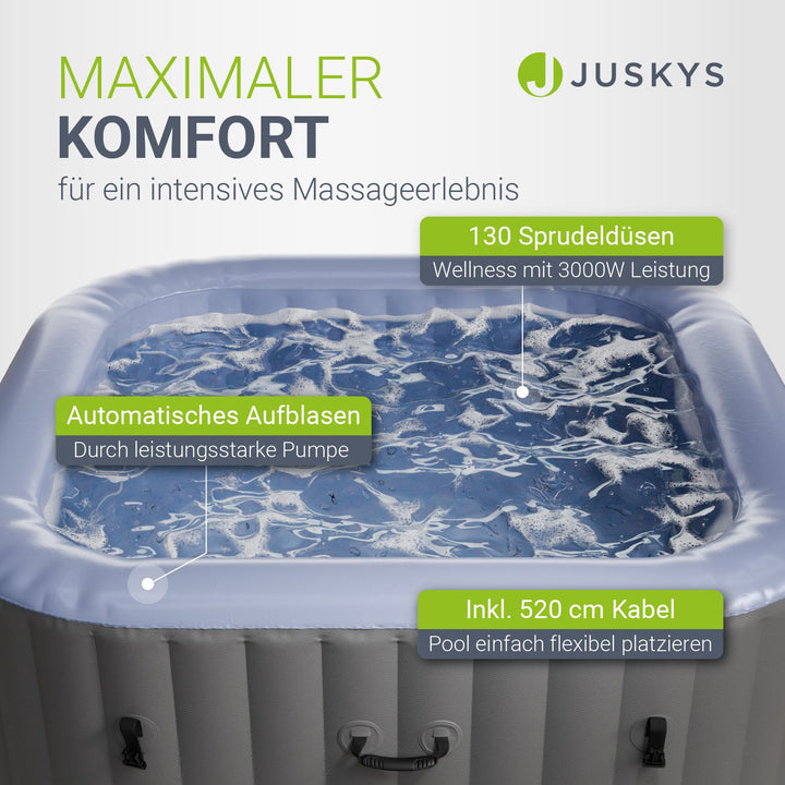 Bain à remous extérieur pour 4 à 6 personnes