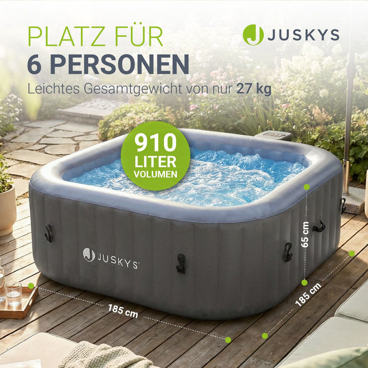 Bain à remous extérieur pour 4 à 6 personnes