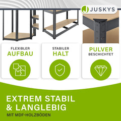 3er Regalsystem 1 Corner & 2 Basic