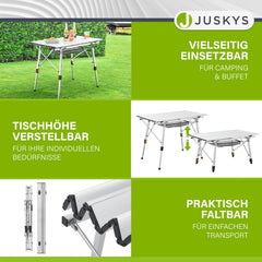 Campingtisch Picco faltbar