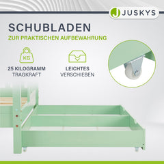 Kinderbett Marli 90 x 200 cm mit Bettkasten