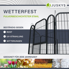 Welpenauslauf aus Metall