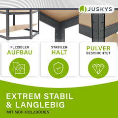 Eckregal Corner Easy 160 x 75 x 40-75 cm