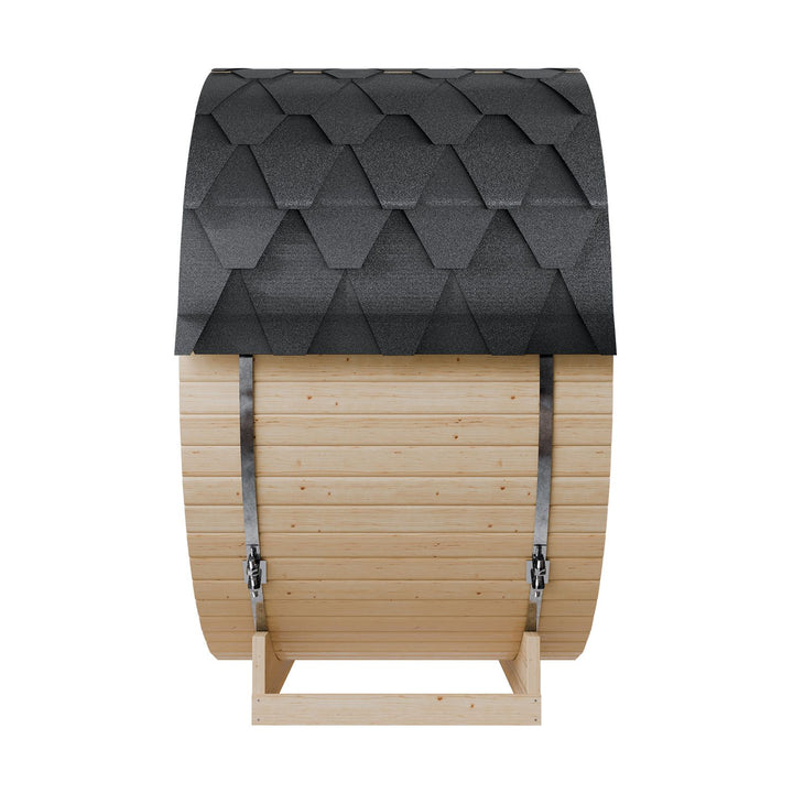 Sauna tonneau Spitzberg avec poêle de sauna