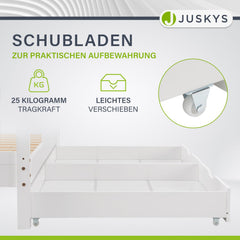 Kinderbett Marli 80 x 160 cm mit Bettkasten