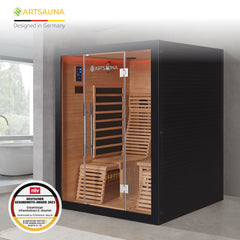 Infrarotkabine Helsinki 150 Black