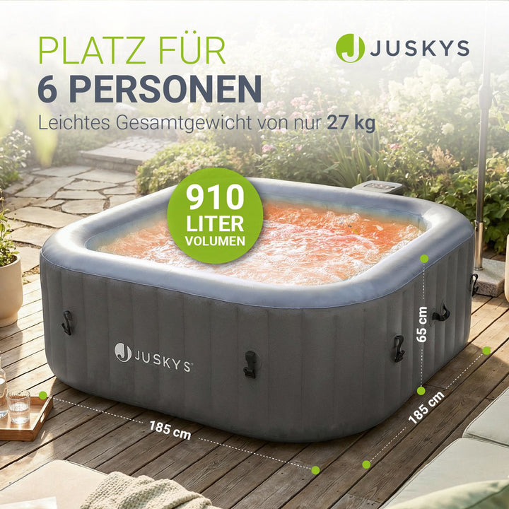 Bain à remous extérieur pour 4 à 6 personnes