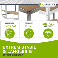 Eckregal Corner Easy 160 x 75 x 40-75 cm
