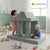 Kindersofa Kayo mit Cord Bezug & Kissen