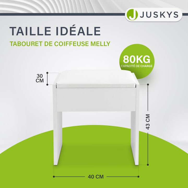 Tabouret de coiffeuse Melly