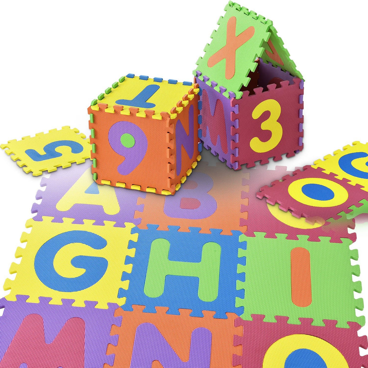 Tapis puzzle pour bébés et enfants