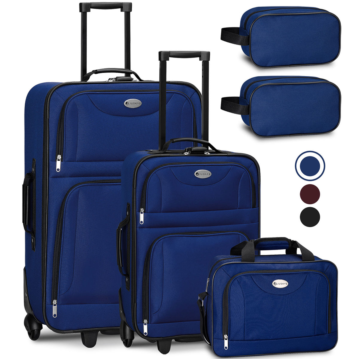 Ensemble de valises à roulettes de voyage Athènes